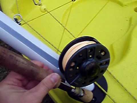 DIY Fly Rod Holder  Kayak fishing, Fly fishing tips, Kayak fishing setup