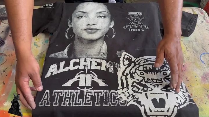 HOW To | SCREEN PRINT | on UPCYCLED T SHIRTS | using PAINT ROLLER for texture (tips and tricks) 2025