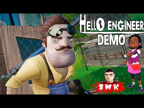 ШОУ ПРИВЕТ СОСЕД!ВАСИЛИЧ СТАЛ ГОНЩИКОМ!ИГРА HELLO ENGINEER DEMO В STEAM ПРОХОЖДЕНИЕ!ПРИВЕТ ИНЖЕНЕР!