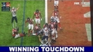 NEW ENGLAND PATRIOTS 34-28 ATLANTA FALCONS Final Touc own of Super Bowl 2017