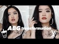 TURNING MYSELF INTO EVERY OTHER SJ GIRL: ABG transformation *shocking* | abg makeup | kelly nguyen