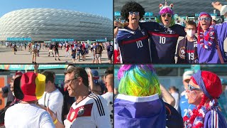 Euro-2020: les supporters arrivent au stade à Munich avant Allemagne-France | AFP Images