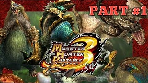 Monster Hunter Portable 3rd Playthrough (PPSSPP Gameplay) Part 1 - Starting Off in Yukumo Village!