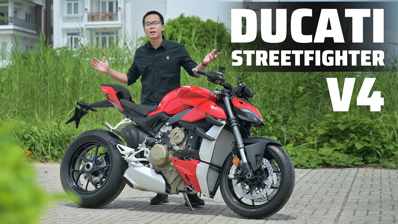 TRÊN TAY Ducati Streetfighter V4 | đầu tiên Việt Nam