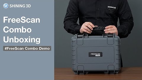 FreeScan Combo Unboxing | SHINING 3D Latest Metrology Scanner