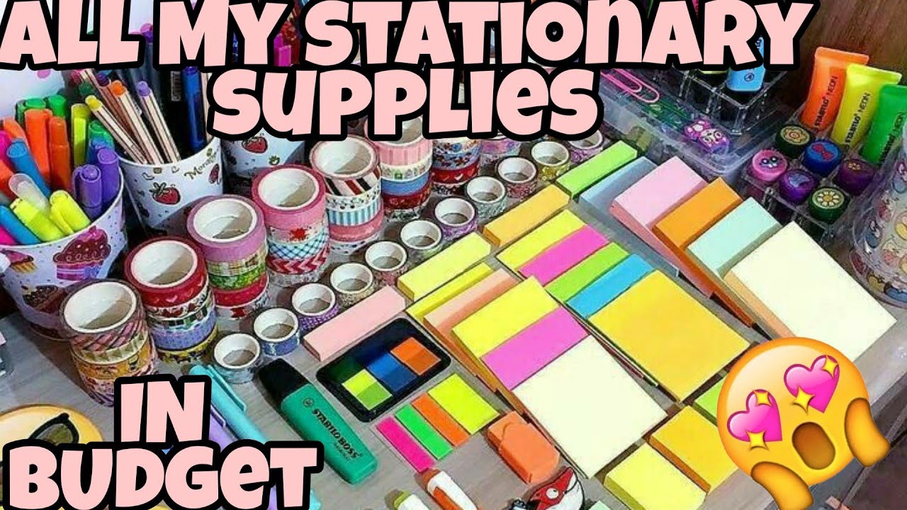 My Huge Craft and Stationary Collection/Craft supplies haul/Art and