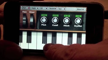 NLOG mini synth su iPhone