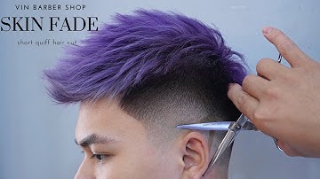 Kiểu Tóc SHORT QUIFF Đẹp Nhất | Chia Sẻ Từng Bước Cắt Tạo Ra 1 SIÊU SKIN FADE | Ng . Tuấn Barber 17
