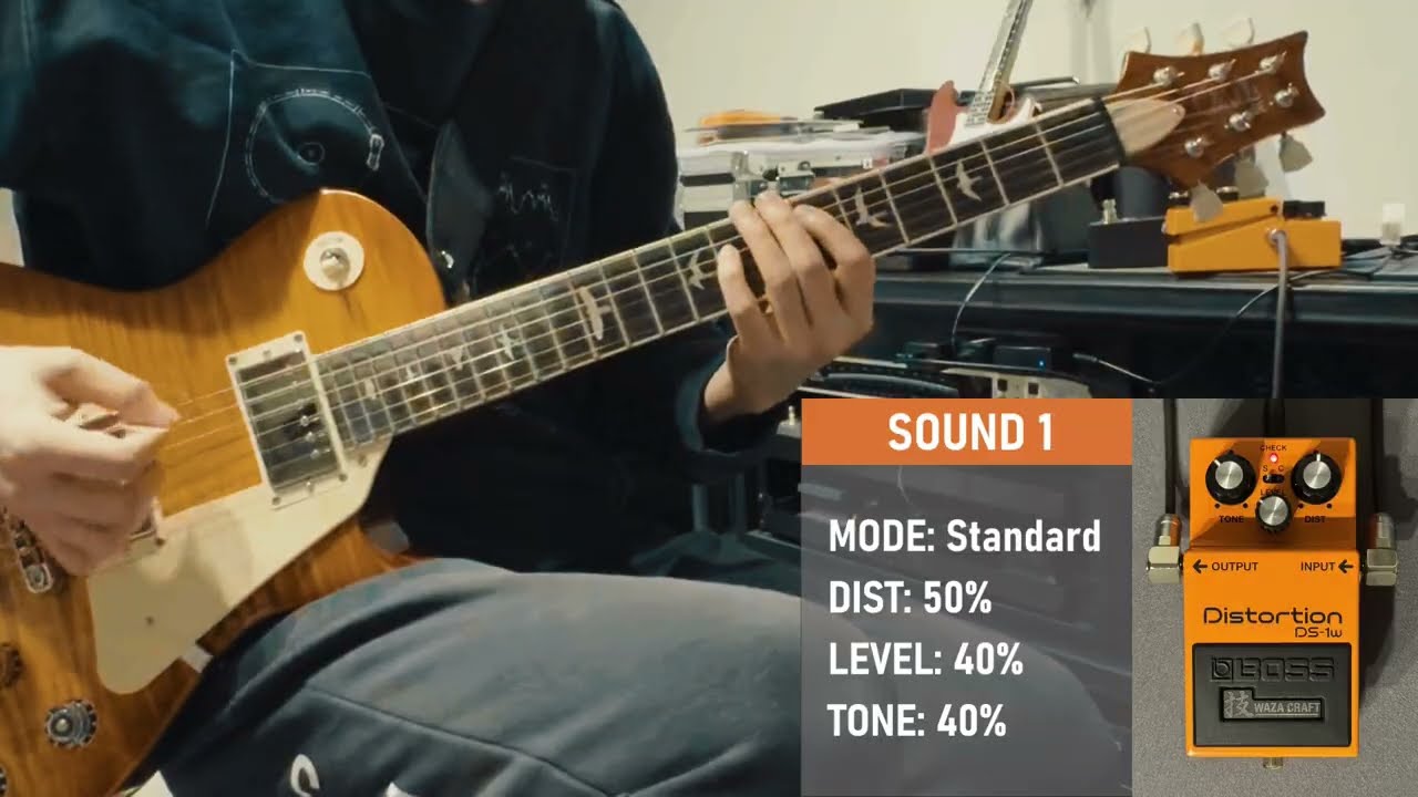 BOSS DS-1W | Distortion 技 WAZA CRAFT - YouTube