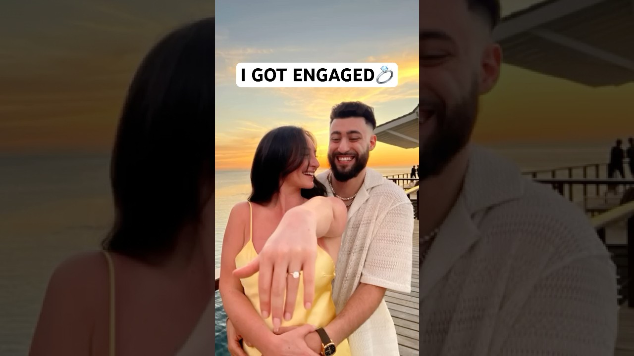 I asked my canadian girlfriend to marry me 💍