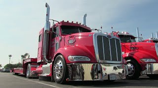Central Valley Transport's Sweet 2-Axle 2013 Peterbilt 386 At Truckin' For Kids 2023