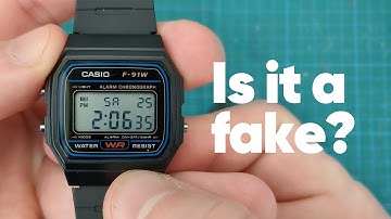 How To Spot A Fake Casio F91W