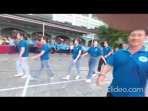 Tham dự bộ môn đá cầu - Hội thao chào mừng kỷ niệm ngày Nhà giáo Việt Nam 20/11