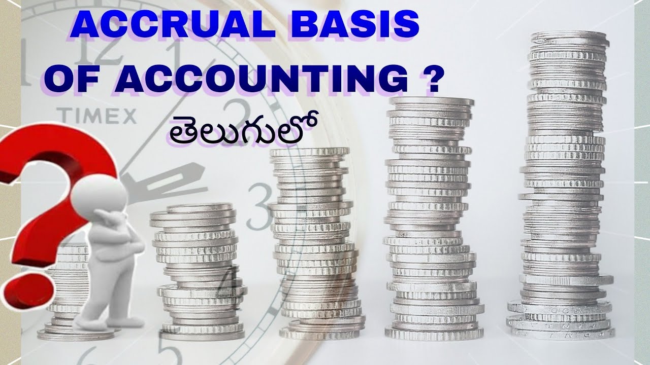 Accrual basis of accounting|Telugu Accounting Dictionary 4|Telugu CA ...