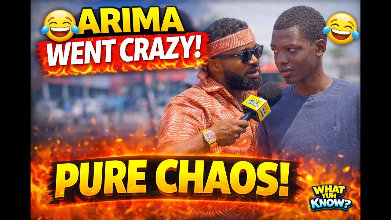 Arima Was PURE CHAOS 😂🔥 | What Yuh Know Street Interviews