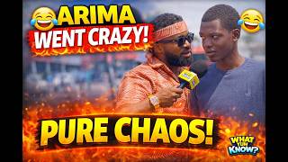 Arima Was PURE CHAOS 😂🔥 | What Yuh Know Street Interviews