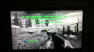 My proof for cod 4 mod menu