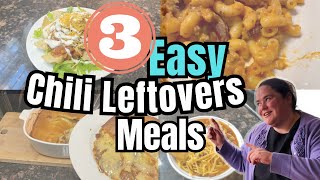 Chili Leftovers: 3 Delicious Ways To Finish Them Off! #chilirecipe