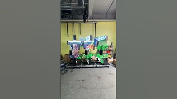 GOB P1.95 Rotating LED screen#ddwdisplay #rotating ledscreen#rotating