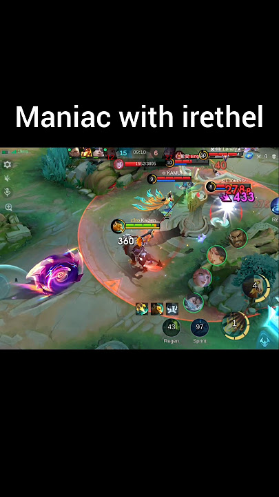 maniac with irethel #mobilelegends #mlbb #ml