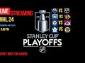 Nhl 242024 nhl playoffsround oneall game one gameslak vs edmwpg vs coltor vs bos