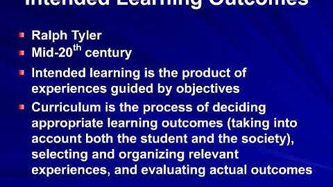 EDUC 537 Lecture 3: Curriculum Theories