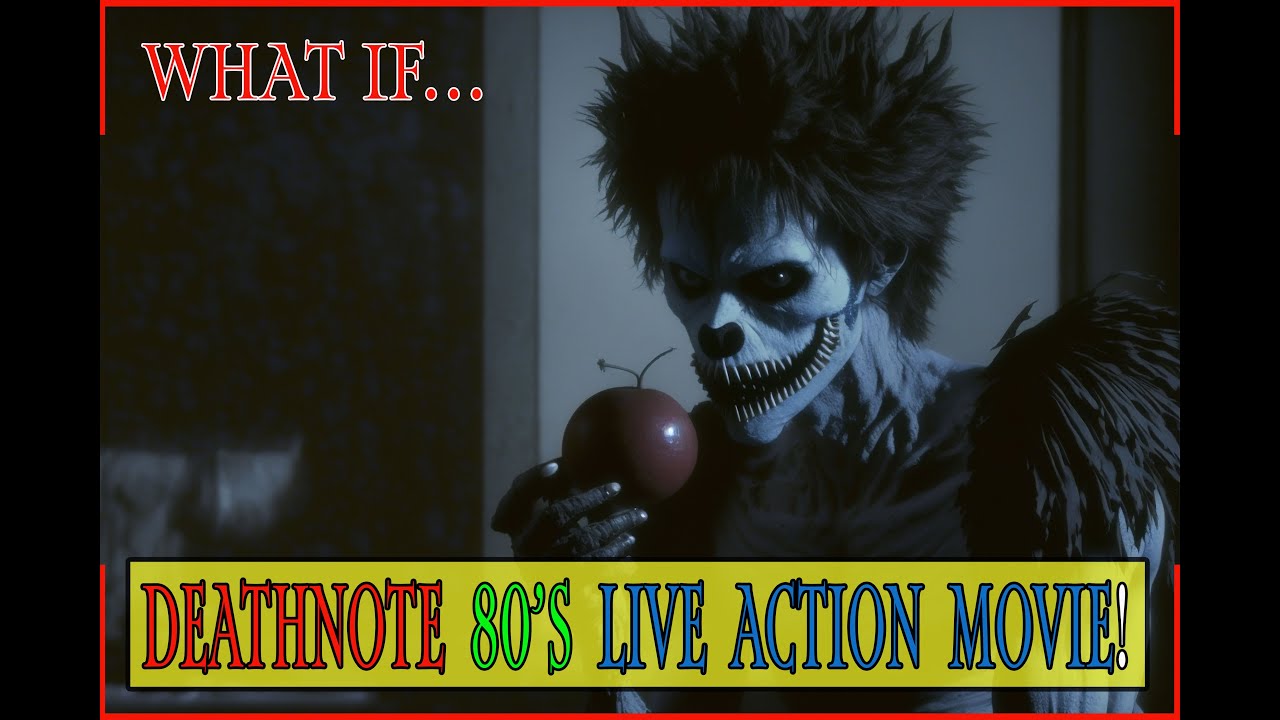 What If Death Note Was A Live-Action 1980s Dark Fantasy!?