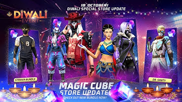 DIWALI SPECIAL MAGIC CUBE STORE UPDATE, NEXT MAGIC CUBE BUNDLE, FF NEW EVENT, FREE FIRE NEW EVENT