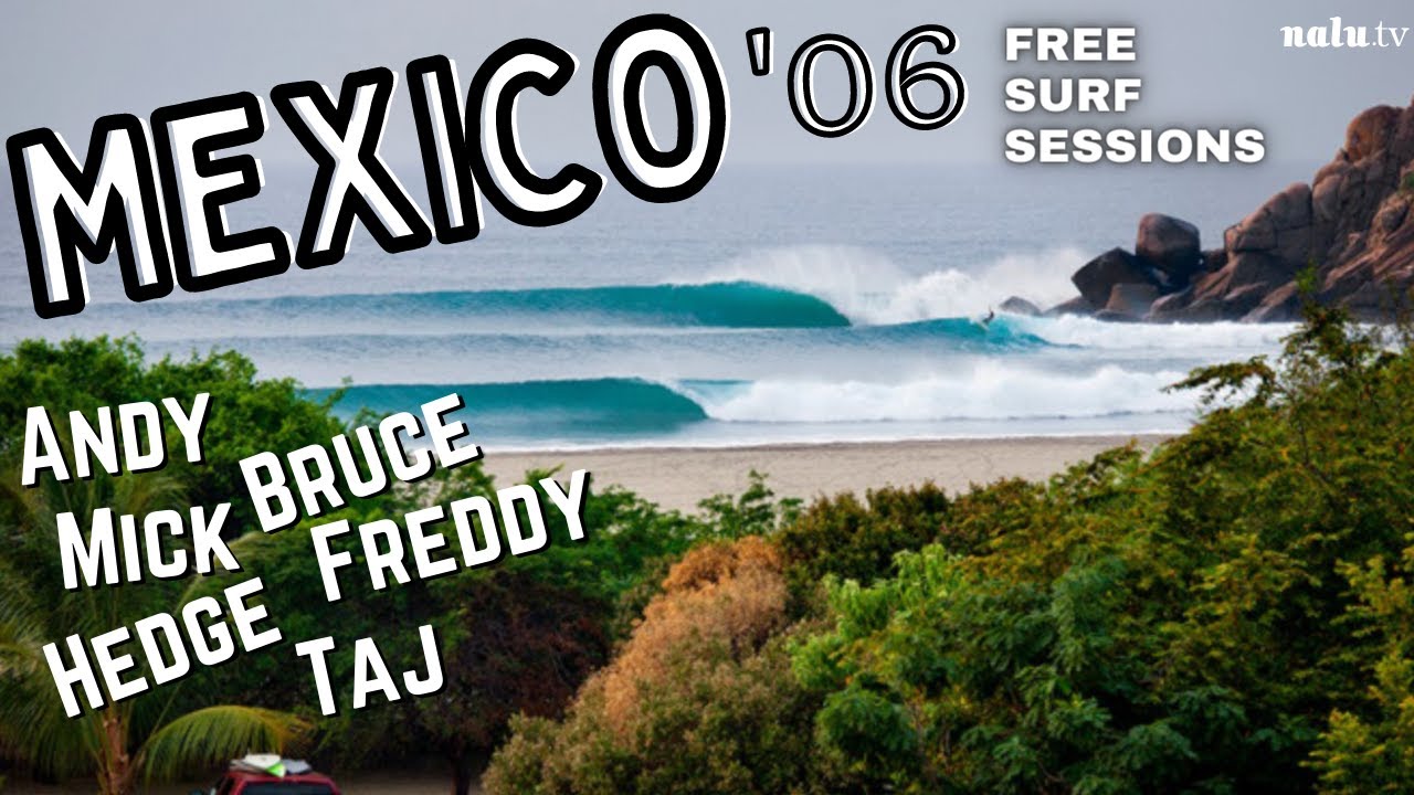 Andy IRONS, Bruce IRONS and FRIENDS Surfing Mexico Before Contest