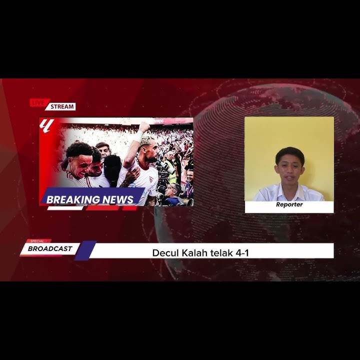 Visca Barca kalah telak melawan Sevilla, Seketika Decul Menangis ðŸ˜