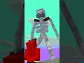 Run Challenge with JJ vs Mutant Skeleton - Maizen Minecraft Animation #maizen #minecraft #shorts