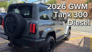 2026 Gwm Tank 300 Diesel Review Tough & Rugged With Style & Comfort Price Review