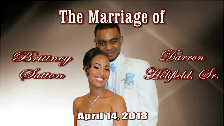 Marriage of Brittney Sutton to Darron Holifield, Sr.