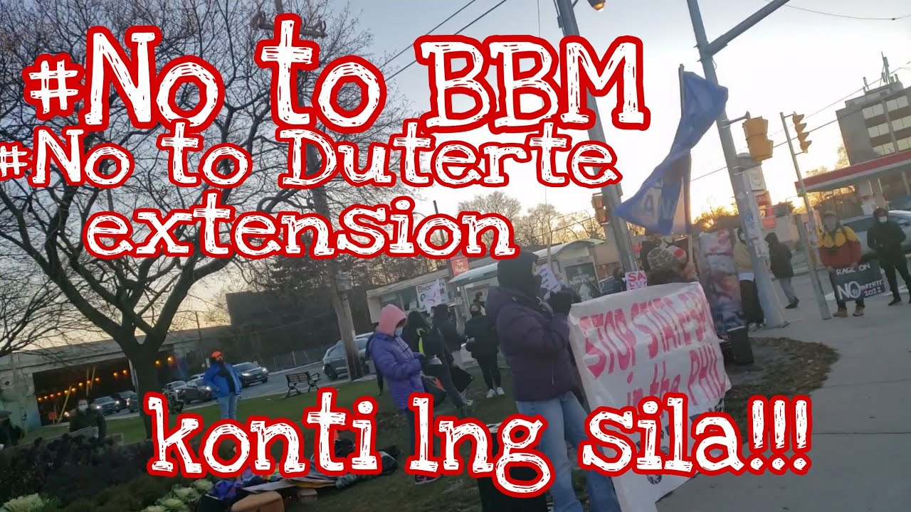 No To BBM No To Duterte Extension RALLY Toronto Short Video YouTube no-to-bbm-no-to-duterte-extension-rally-toronto-short-video-youtube