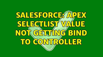 Salesforce: apex selectlist value not getting bind to controller (2 Solutions!!)