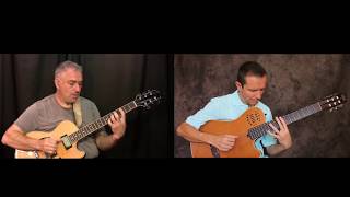 One Note Samba - Walter Rodrigues Jr. - Jake Reichbart - fingerstyle jazz guitar - lesson available!