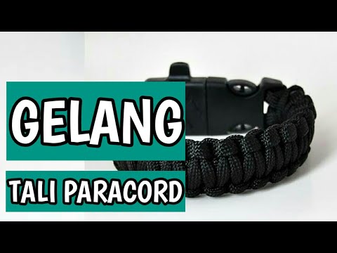 Membuat Gelang  dari  Tali  Panjat Tebing Prusik  Paracord 