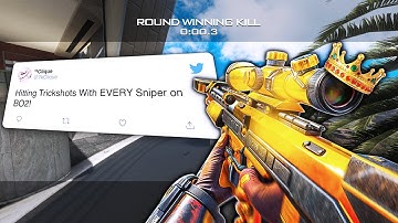 We Hit a Trickshot with EVERY SNIPER on Black Ops 2!