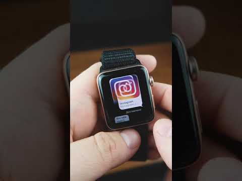 Как зайти в Instagram с Apple Watch