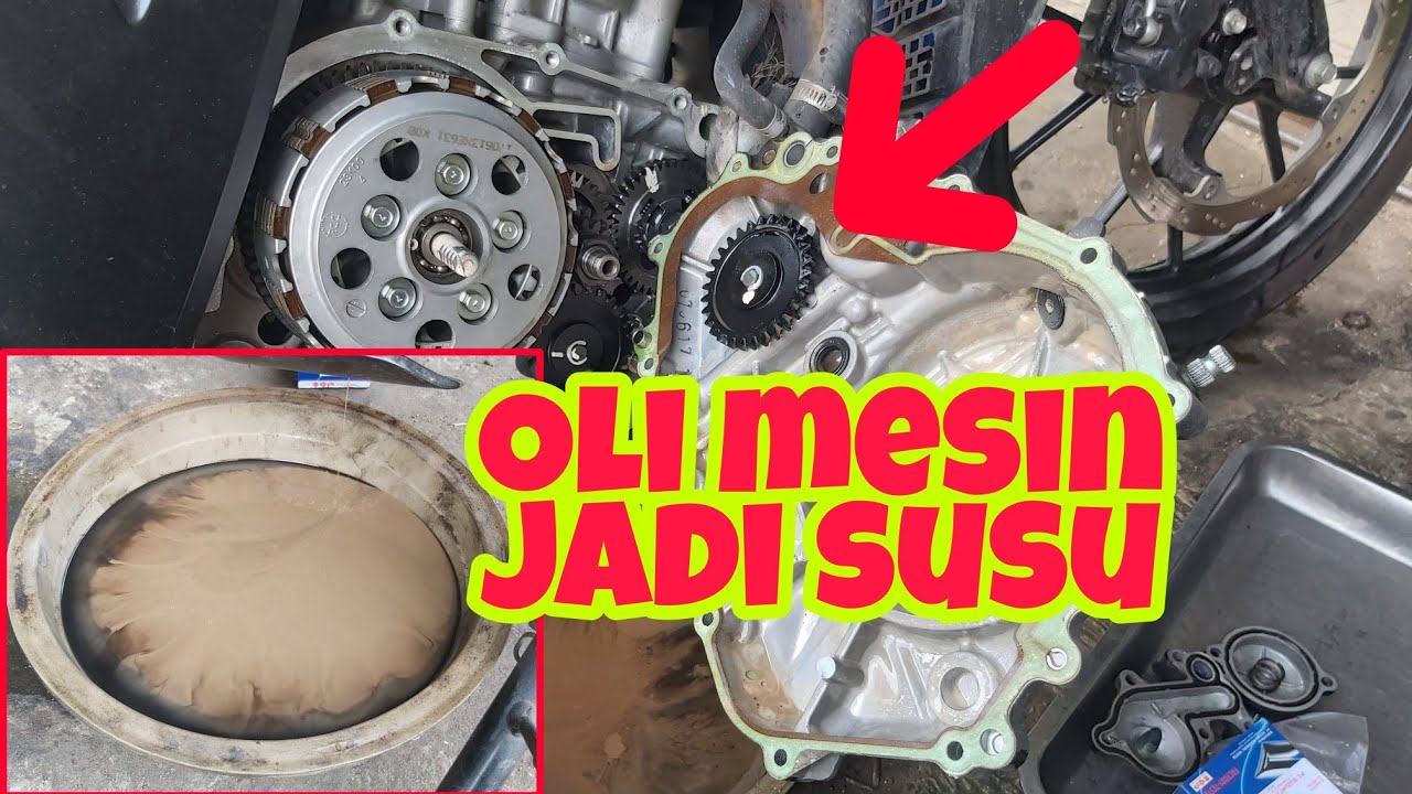 Air Radiator Selalu Habis, Ganti Seal Waterpump Suzuki GSX-R150