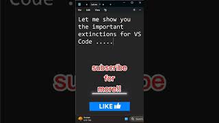 usefull extension for vs code #shorts #coding #frontendcourse #viral #python #codingbat