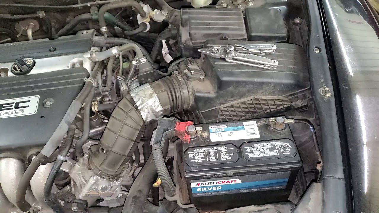 2006 Accord AC Relays & Fuse Location - YouTube