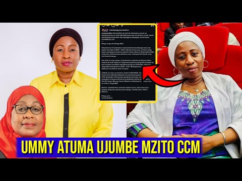BAADA YA KUKATWA UBUNGE UMMY MWALIMU ATUMA UJUMBE HUU MZITO CCM