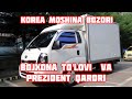 Koreya moshina bozori, Prezident qarori, porter va bongo narxlari #2