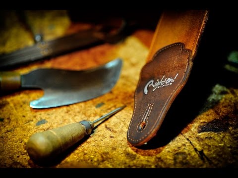 how-we-made-guitar-straps:-the-leathercraft-collection