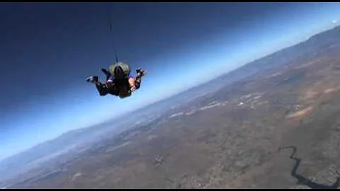 Laurie Schmidt SKYDIVES!!!