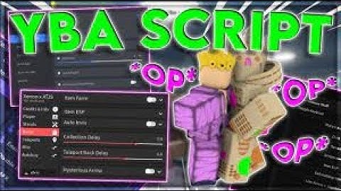 YBA SCRIPT PASTEBIN (UPDATED) autofarm + free stands