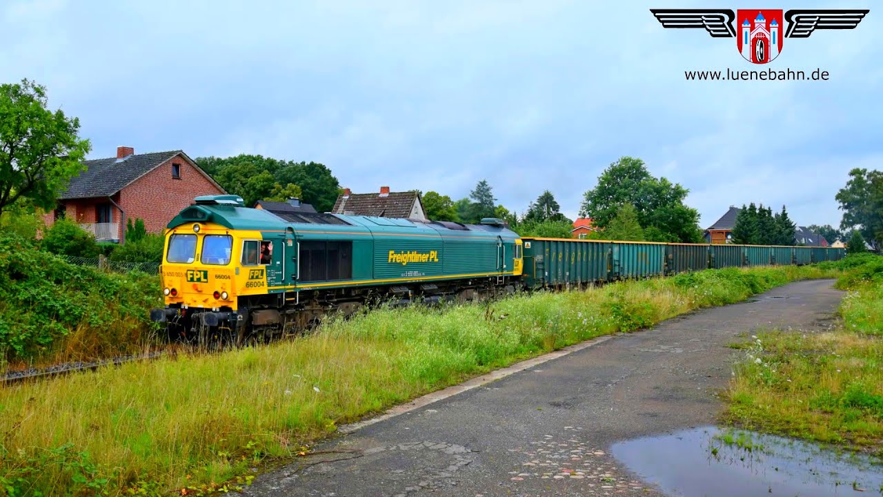 Freightliner - Class 66 auf der Luhebahn der OHE Winsen  (Luhe) - Hützel