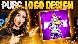 Pubg Mobile Logo Avatar Design | Full Tutorial | Photoshop | MS GFX screenshot 3