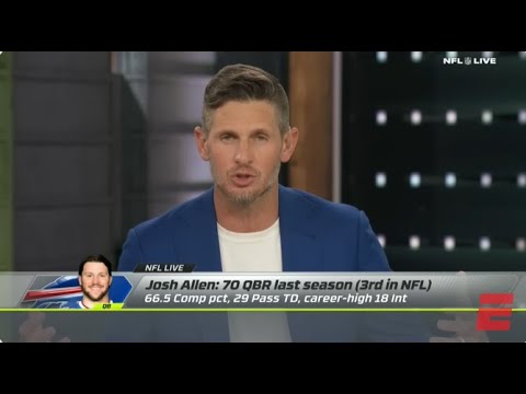 ESPN NFL LIVE | Dan Orlovsky CONFIDENT, Josh Allen Will Be ELITE Even Without Steffon Diggs